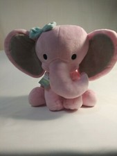 Bedtime Orginals Twinkle Toes Pink Elephant Plush - 10" Hazel