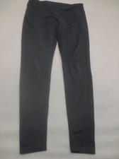 ZELLA Size L Womens Black Stretch Pull On Athletic Compression Gym Leggings 162