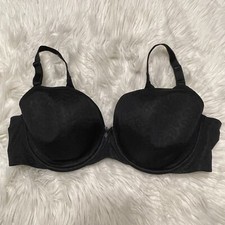 Torrid 40D Bra Black 360 Back Smoothing Lightly Lined T Shirt Back Closure