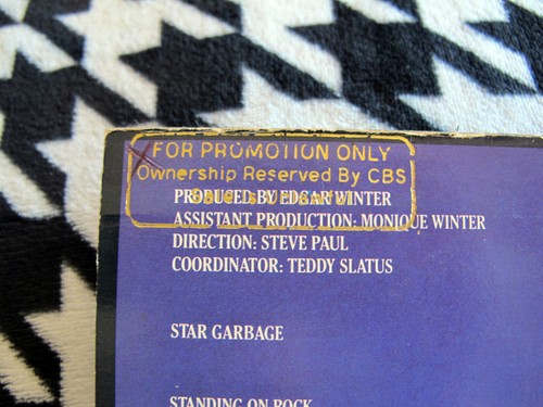 Edgar Winter : Standing On Rock 1981 Pop Rock LP Vinyl Record JZ 36494 (Grade VG - Picture 4 of 8