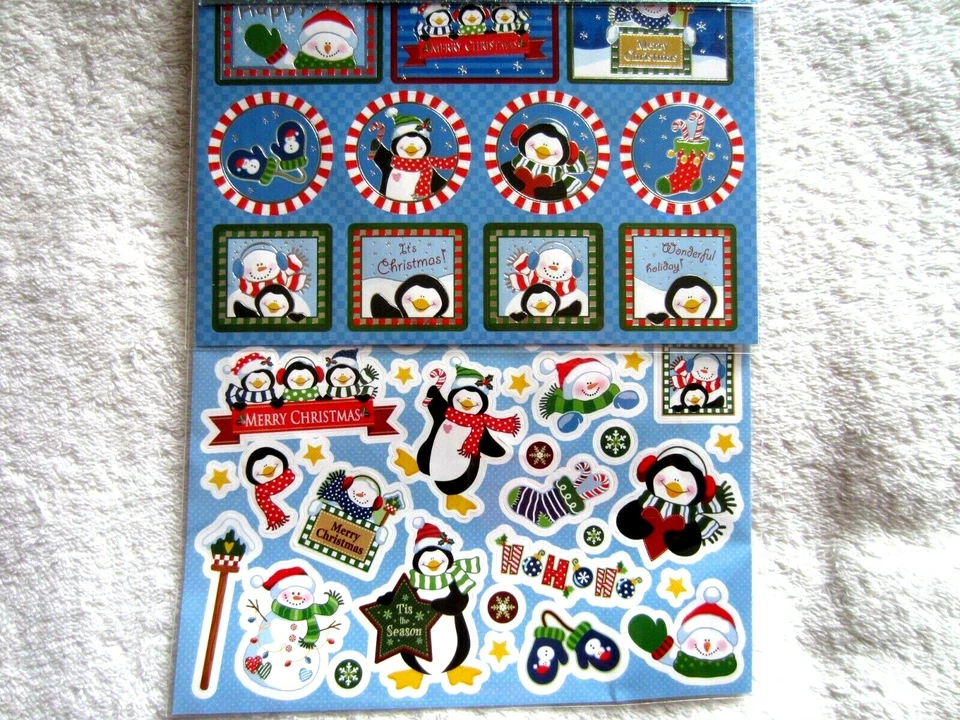 Schönes Sticker - Set * PINGUIN * , 128 Sticker - Bild 3 von 3