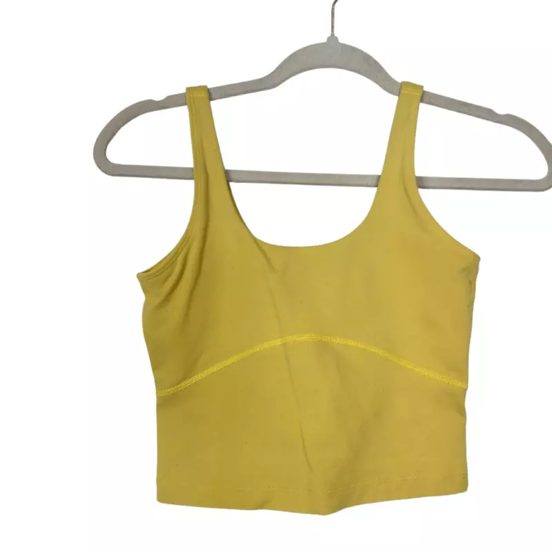 aritzia tnaction cropped scoop tnabutter workout tank-top