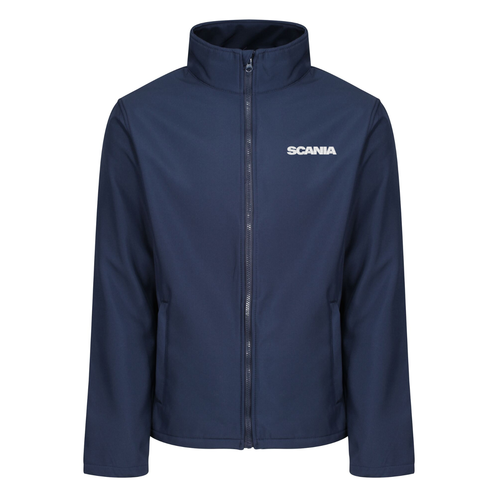 SCANIA SOFTSHELL JACKET COAT TRUCKING EMBROIDERED LOGO UP TO SIZE 4XL ...