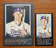 2020 Topps Allen Ginter X Joc Pederson Base & Mini Lot (2) Online Exclusive