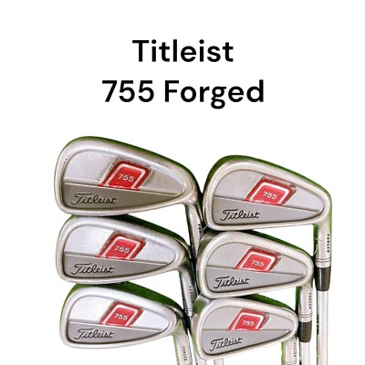 Titleist] 755 Forged Iron Set 6pcs 5-6-7-8-9+Pw Shaft NS PRO 100