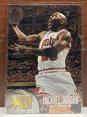 Michael Jordan Fleer Metal 1995-96 Base Card #13 | eBay