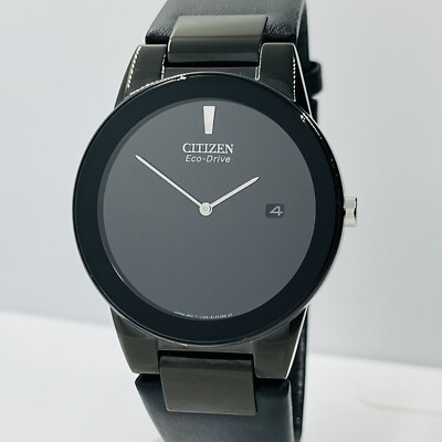 Citizen Men's AU1065-58E Eco-Drive Axiom Black 40mm Stainless