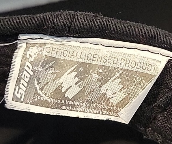 Snap On Tools Adjustable Logo Hat Black Gray Red … - image 7