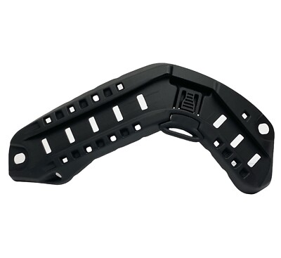 SWAT Black Replacement Add-on ARC Rails For HHV ATE Gen 1 & 2 Ballistic Helmet