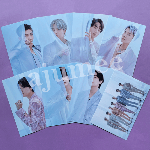 BTS Proof Post card Anthology Album Standard Edition Official Ramdom Postcard - Picture 33 of 33