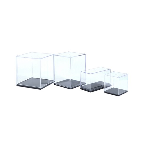 Acrylic Plastic Display Case Box Clear Dustproof Protection For Figure Models-mx - Photo 8/14