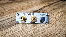 KENWOOD RCA signal connector For Turntable - high quality
