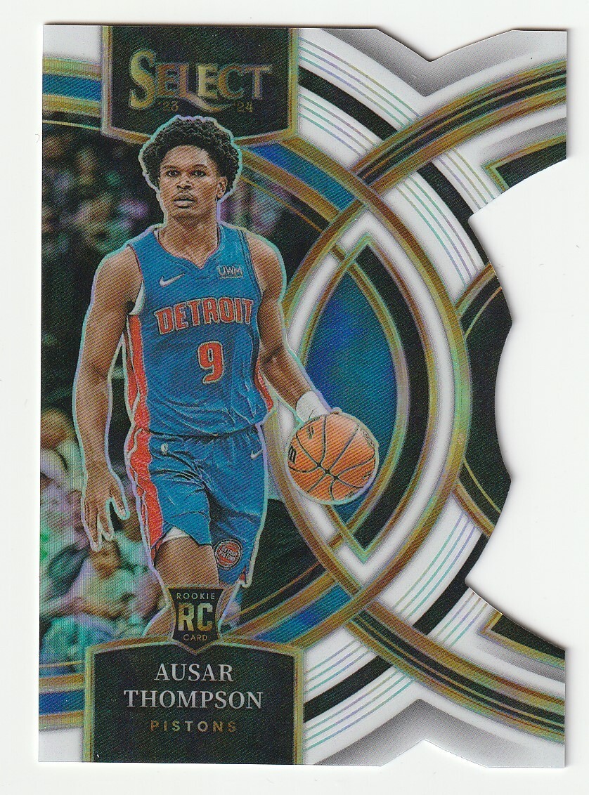 2023-24 Panini Select White Die-Cut Prizm Rookie RC Ausar Thompson /149 #128
