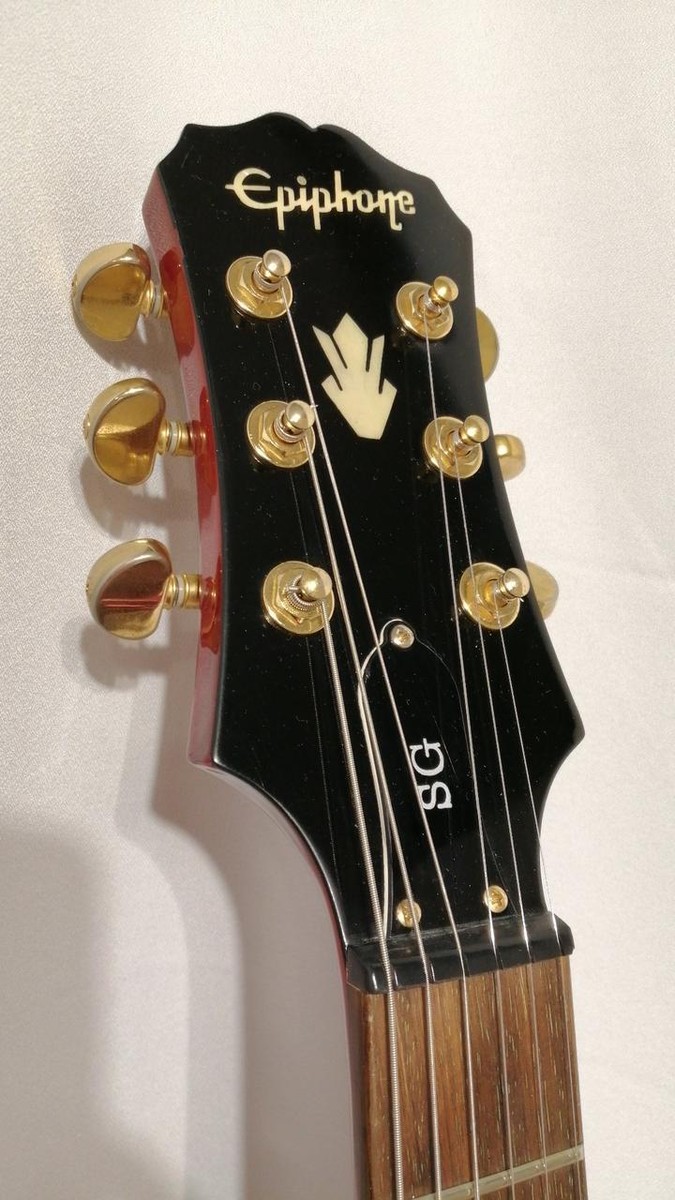 Epiphone SG Red G-400 DELUXE FLAME TOP 2.90kg Electric Epiphone SG Red G-400 DELUXE FLAME TOP 2.90kg Electric