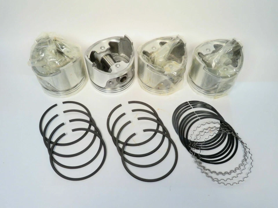 Juego de pistones de motor con anillos 040 de gran tamaño para Datsun 510 610 710 y 200SX L18 L20B Foto 2 de 3