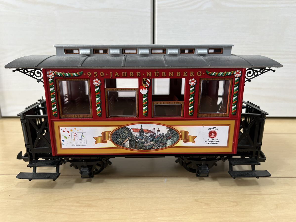 Model Train LGB by Lehmann 50 Jahre Passenger Car Set N Gauge Made