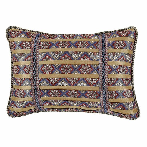 Croscill Margaux Pillow Boudoir Lumbar Decorative 19"x13" New - Picture 3 of 12