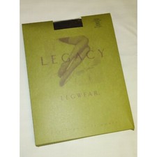 Legacy Legwear Hosiery Black Size D Tights   Control Top Opaque 195-230
