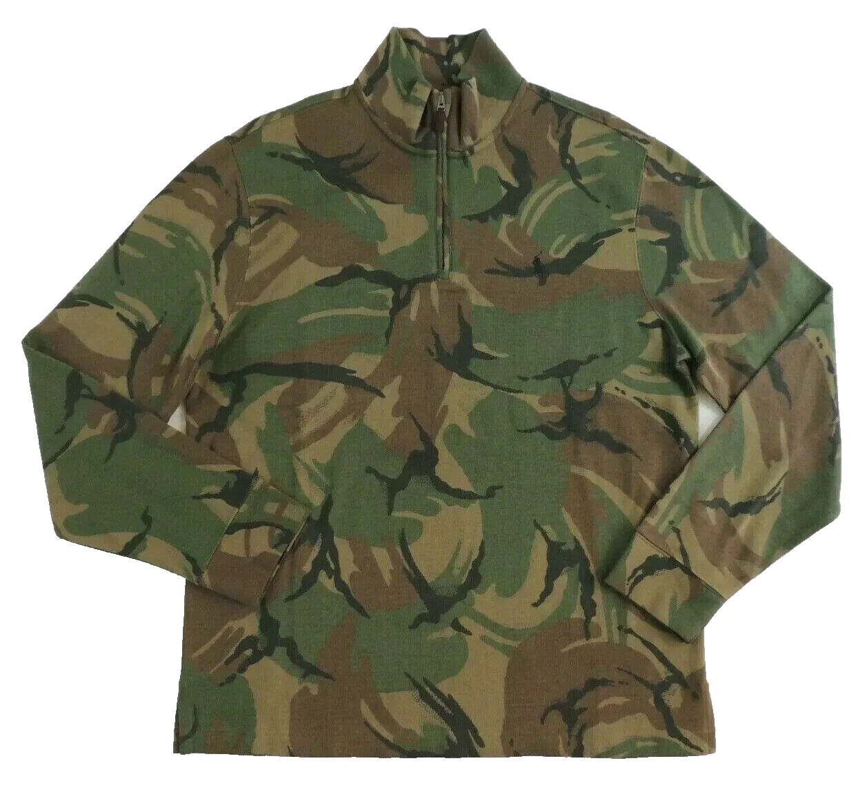 Polo Ralph Lauren Big Pony Camouflage Maglione Felpa Pullover Camicia S