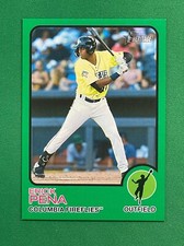 2022 Topps Heritage Minor League Baseball ERICK PENA GREEN /75 #75 #'d 58/75
