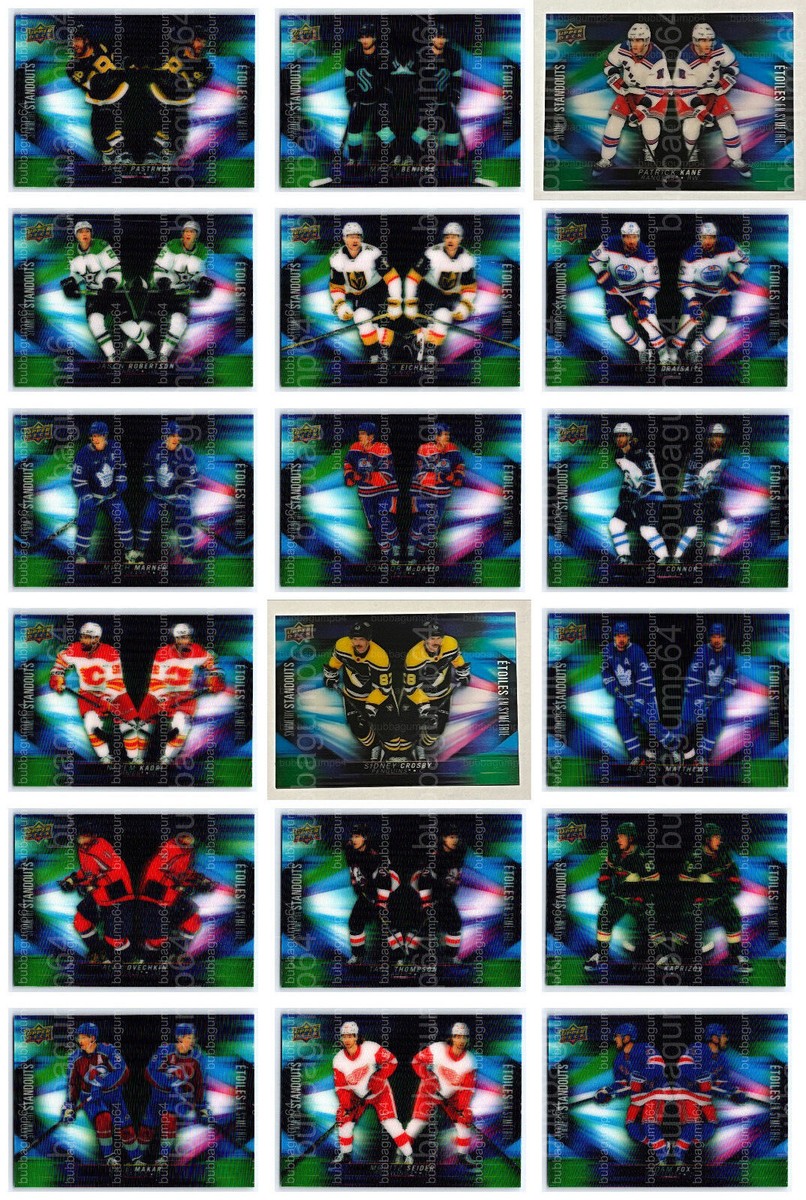 🔥 2023-24 UD TIM HORTONS SYMMETRY STANDOUTS INSERT CARDS - U PICK - FINISH SET