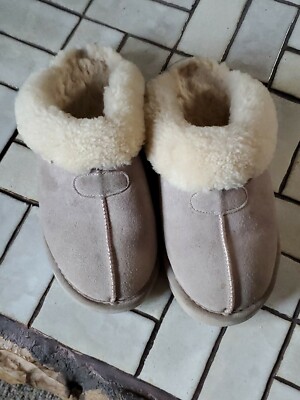 Womans Bearpaw Loki II Suede Clog Slippers Size