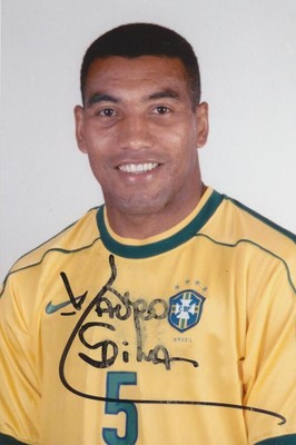 Mauro Silva original signiertes Foto 10 x 15 cm