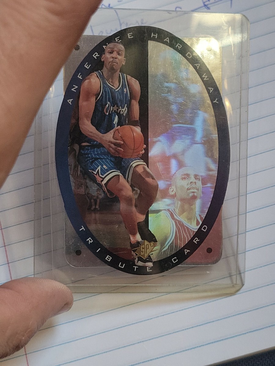 Anfernee Hardaway 1996-97 Upper Deck SPx Hologram Die-Cut Magic