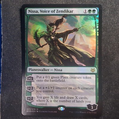 Nissa, Voice of Zendikar - Foil - Duel Decks: Nissa vs Ob Nixilis (MTG)