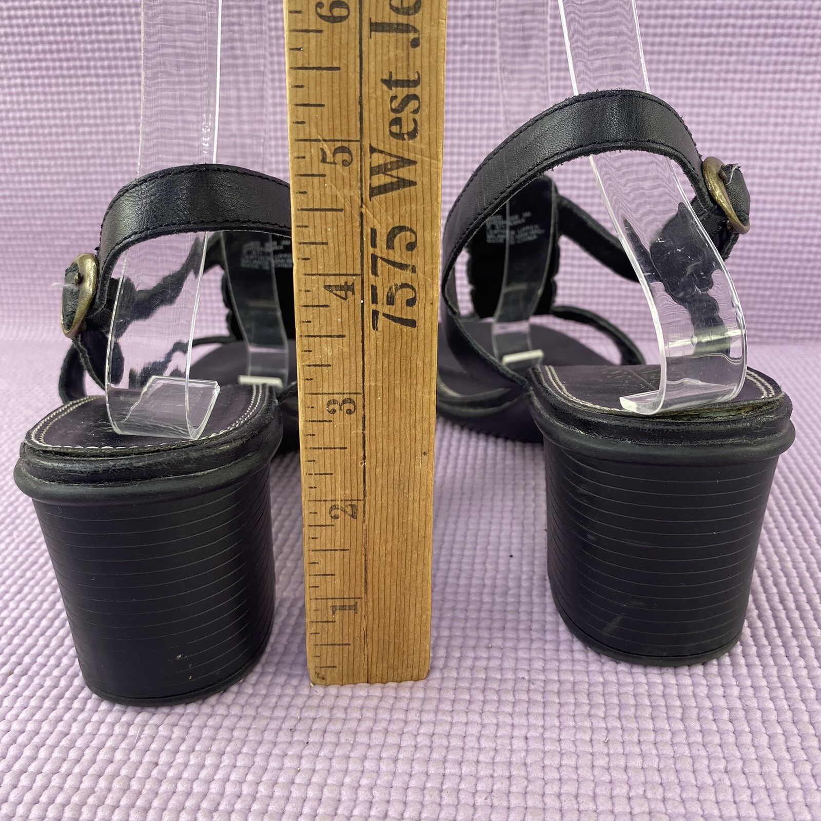 Classic Elements Shoshanna Square Toe Block Heel … - image 8