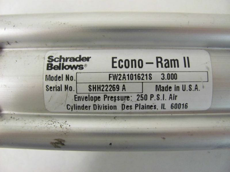 SCHRADER BELLOWS ECONORAM II FW2A101621S 3.000 250PSI AIR 351/64