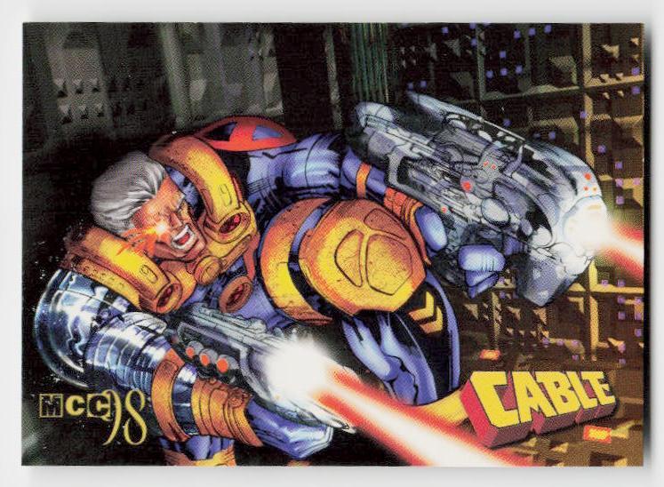 1998 Marvel Creators Collection #55 Cable