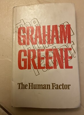 The Human Factor By Graham Greene Spy Thriller - Vintage Hardcover 1978