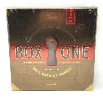 Box One Presented By Neil Patrick Harris Game For One BRAND NEW SEALED