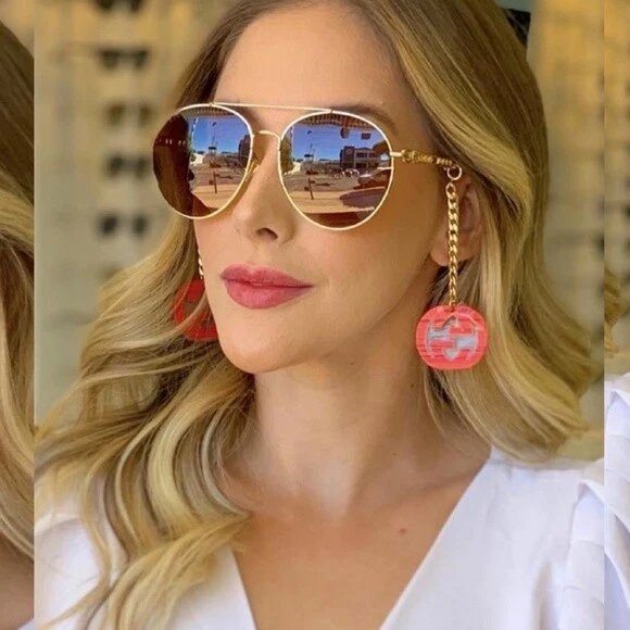 Gold sunglasses gucci 2025