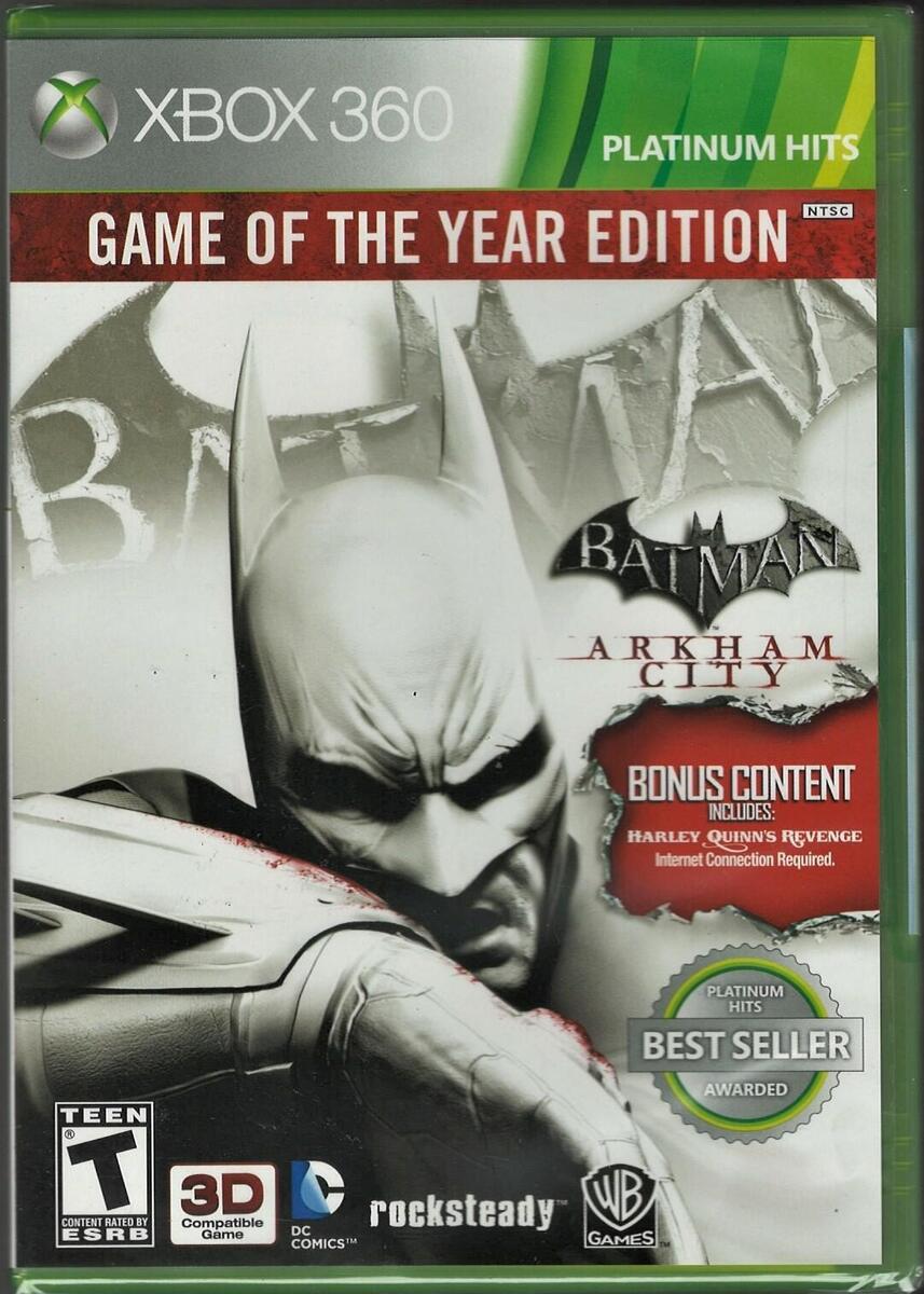 Jogo Batman: Arkham City (Platinum Hits) - Xbox 360 - Loja Sport Games