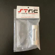 STRC STRA17BKS CNC Machined Alum. 17mm 1/8th Hex Wheel Nut Wrench Black/Silver