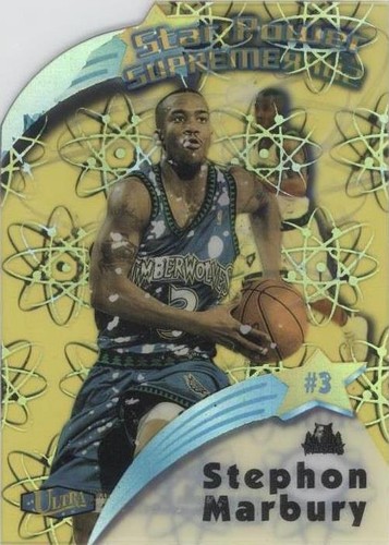 Stephon Marbury 1997-98 NBA Hoops Rookie Headliners #5 Minnesota