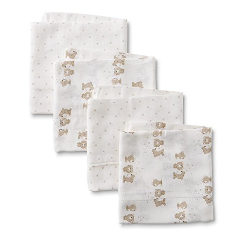 Gerber Prefold Gauze Cloth Diapers, 4 Count, One Size