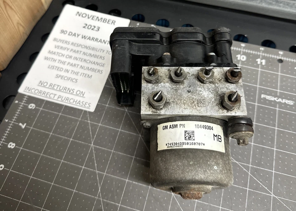 Chevrolet Uplander 2007 OEM bomba de freno antibloqueo ABS y módulo 10449304 18086895 Foto 2 de 4