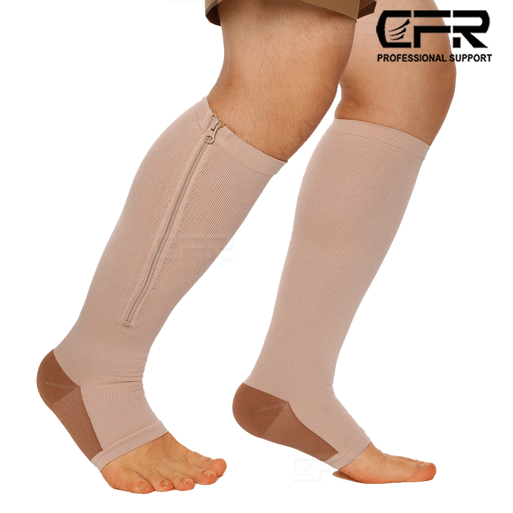 Jobst ForMen Explore Kompressionsstrümpfe – Kniestrümpfe KKL2, Stufe III, Anthrazit, Mit Baumwolle & Carbon