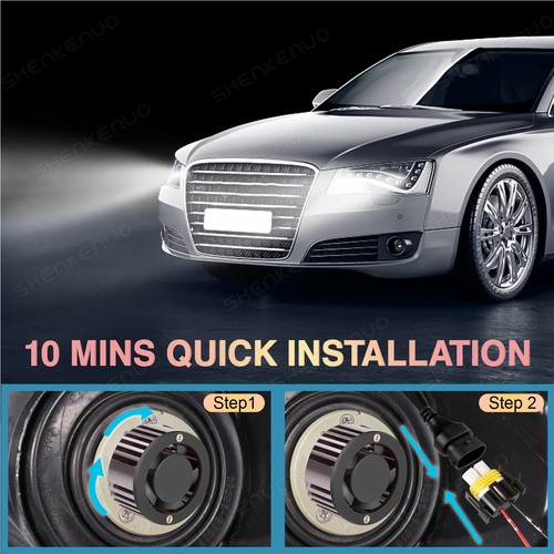 For 2019 2020 Dodge RAM 1500 Pickup 2-Door LED Light Bulb + Fog Lamps Combo Kit - Picture 10 of 33
