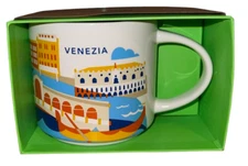Starbucks You Are Here Collection Venezia Italy Ceramic Coffee Mug Venice New