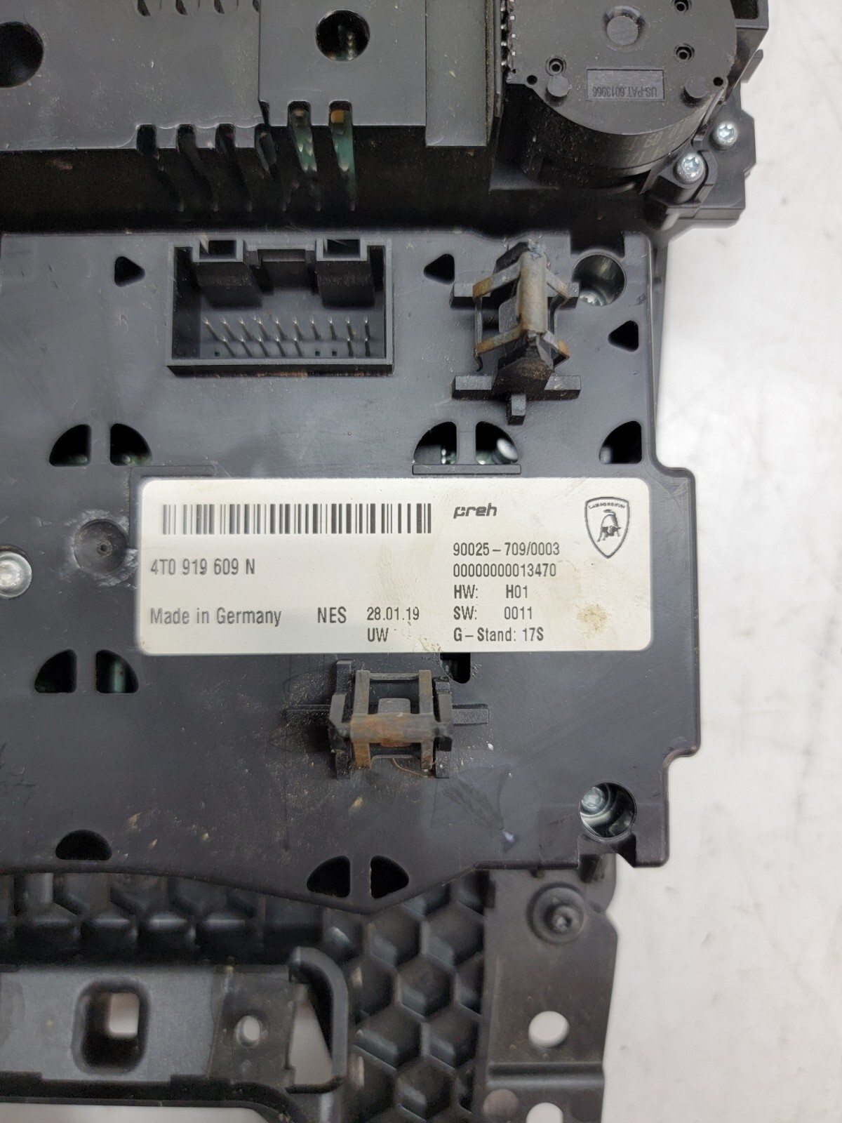 LAMBORGHINI HURACAN CENTER CONSOLE AC CONTROL UNIT MEDIA OEM 4T0820043J
