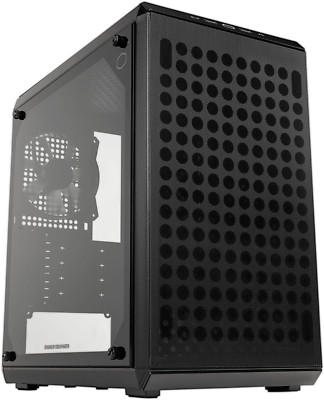 Q300L V2 Micro-Atx Tower, Magnetic Patterned Dust Filter, USB 3.2 Gen 2X2 (20GB)