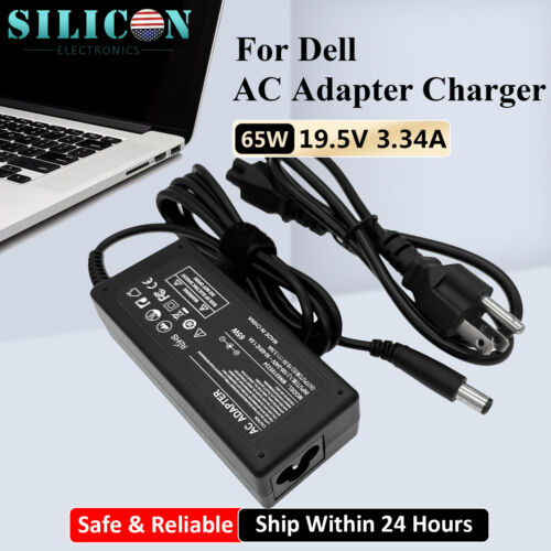 65W AC Adapter Power Supply Charger For Dell Latitude 11 3190 P26T003 P26T004