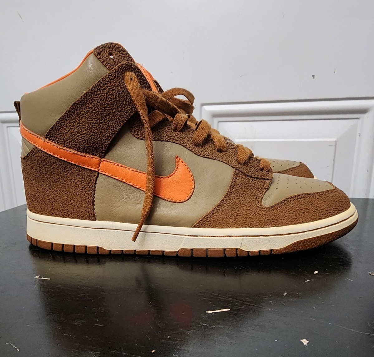 Nike Dunk High Fantastic Four BeechTree Orange Blaze Men’s US 10 312786-281 Fantastic 4 X Dunk High Premium  main image 3