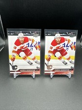 2023-24 Upper Deck Series 2 #277 Andrew Mangiapane Calgary Flames Lot Of 2 Cards