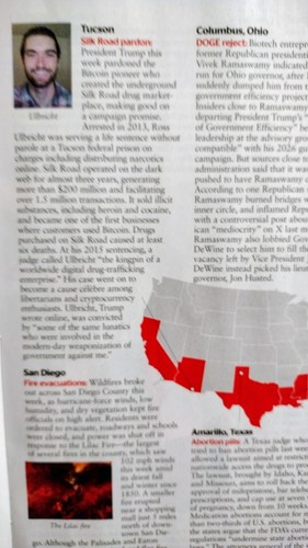 THE WEEK BEST OF U.S.& INTERNATIONAL MEDIA TRUMP'S BLITZ 01/31/2025 ISSUE - Picture 7 of 24