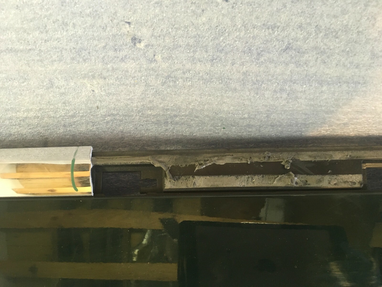 2017 Bentley Bentayga left door molding OEM